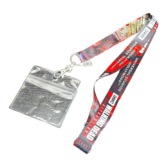 Universal Studios Hollywood AMC Walking Dead Attraction Lanyard - Picture 1 of 1